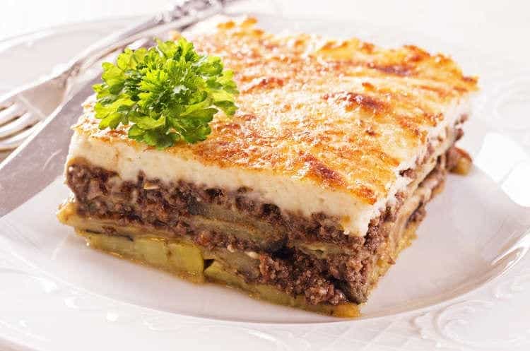 Greek moussaka